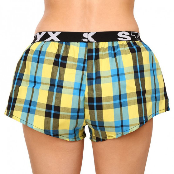 Boxers para mulher Styx desporto elástico multicolorido (T933)