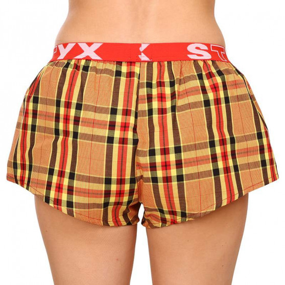 Boxers para mulher Styx desporto elástico multicolorido (T921)