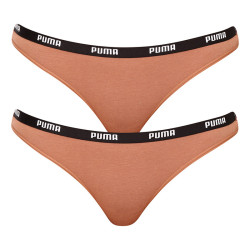 2PACK cuecas para mulher Puma castanho (603031001 013)