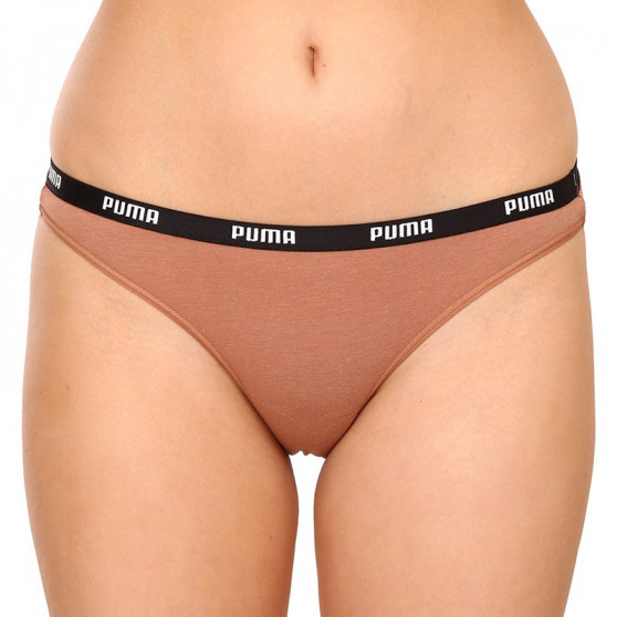 2PACK cuecas para mulher Puma castanho (603031001 013)