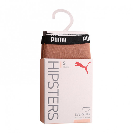 2PACK cuecas para mulher Puma castanho (603032001 013)