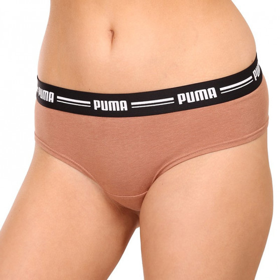 2PACK cuecas brasileiras para mulher Puma castanho (603043001 010)