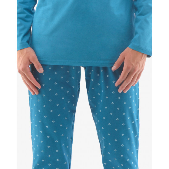 Pijama para homem Gino petrol (79129)