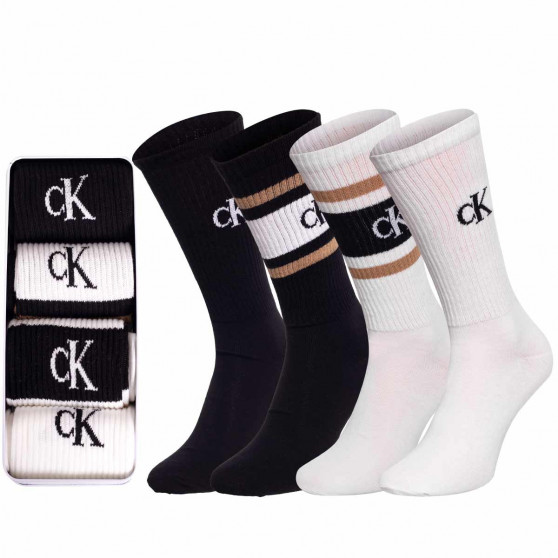 4PACK meias de homem Calvin Klein multicolorido (701219837 001)