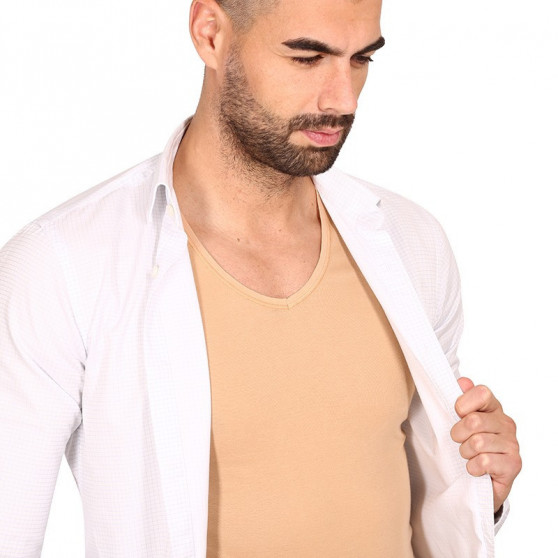 T-shirt invisível para homem Covert bege (126962-410)