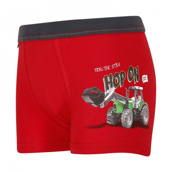 Boxers para crianças Cornette Kids vermelho (701/88)