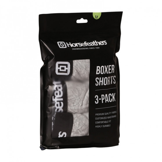 3PACK Boxers para homem Horsefeathers Dynasty long (AM195C)