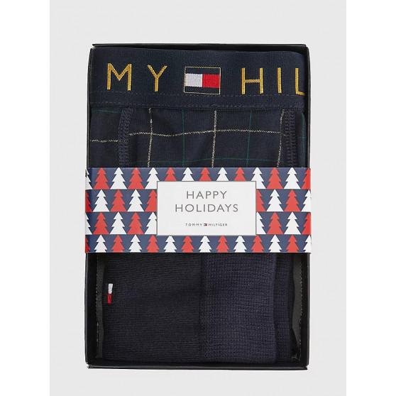 Conjunto para homem Tommy Hilfiger boxers e meias numa caixa de oferta (UM0UM01996 0UI)