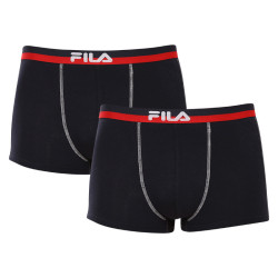 2PACK Boxers para homem Fila azul escuro (FU5020/2-321)