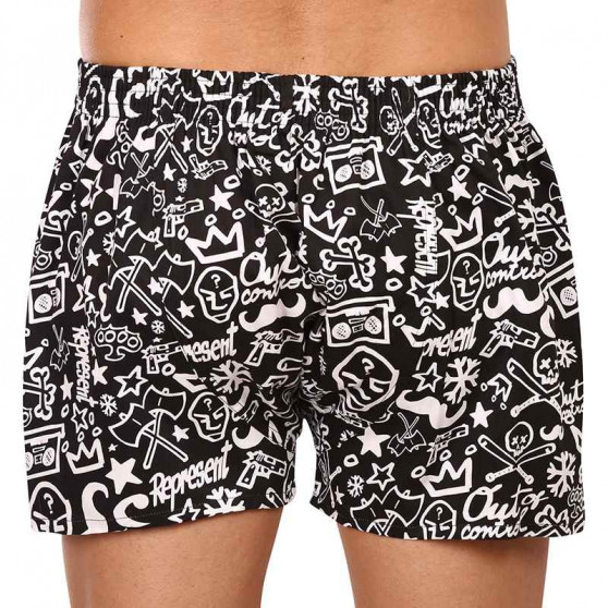 Boxers para homem Represent exclusivo Ali fora de controlo (R2M-BOX-0614)