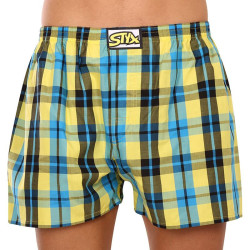 Boxers para homem Styx clássico elástico multi-colorido (A933)