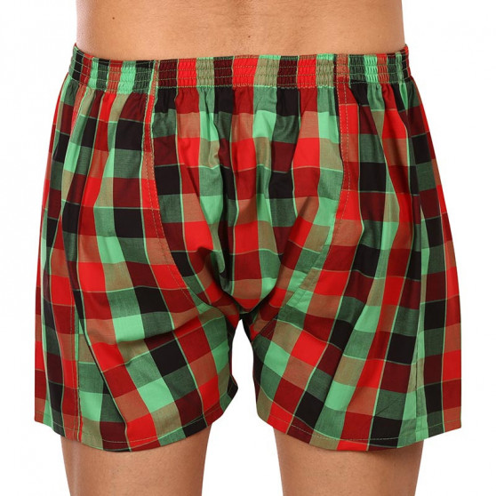 Boxers para homem Styx clássico elástico multi-colorido (A938)