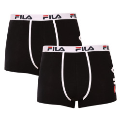 2PACK Boxers para homem Fila preto (FU5040/2-200)