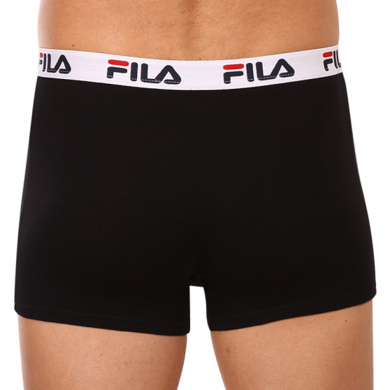 2PACK Boxers para homem Fila preto (FU5040/2-200)