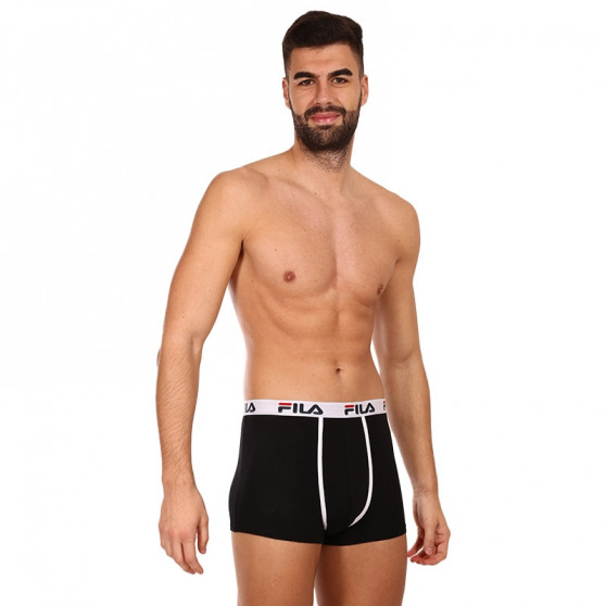 2PACK Boxers para homem Fila preto (FU5040/2-200)