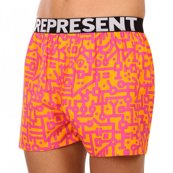 Boxers para homem Represent mapa exclusivo Mike electro (R2M-BOX-0731)