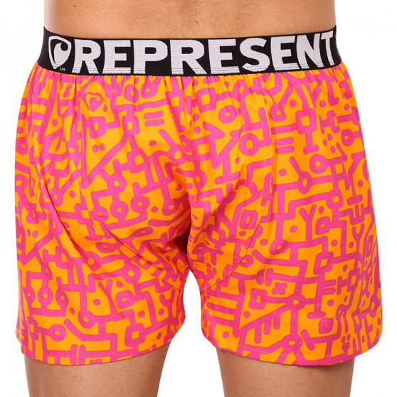 Boxers para homem Represent mapa exclusivo Mike electro (R2M-BOX-0731)