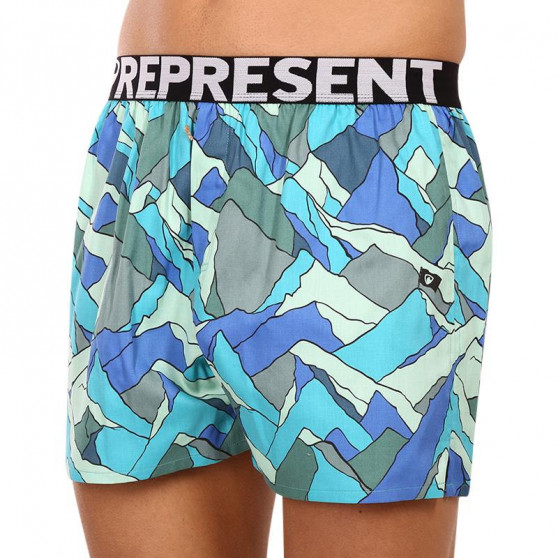 Boxers para homem Represent local exclusivo do glaciar Mike (R2M-BOX-0750)