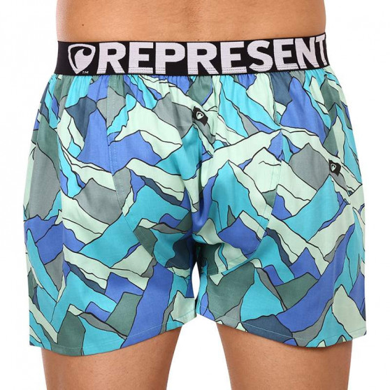 Boxers para homem Represent local exclusivo do glaciar Mike (R2M-BOX-0750)