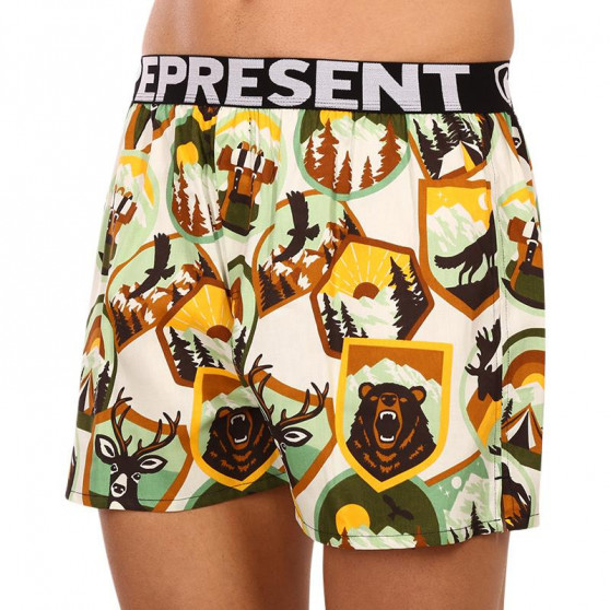 Boxers para homem Represent exclusivo Mike trapper (R2M-BOX-0751)