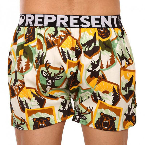 Boxers para homem Represent exclusivo Mike trapper (R2M-BOX-0751)