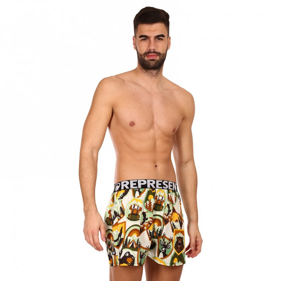 Boxers para homem Represent exclusivo Mike trapper (R2M-BOX-0751)