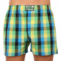 Boxers para homem Styx clássico de borracha superdimensionado multicolorido (E936)