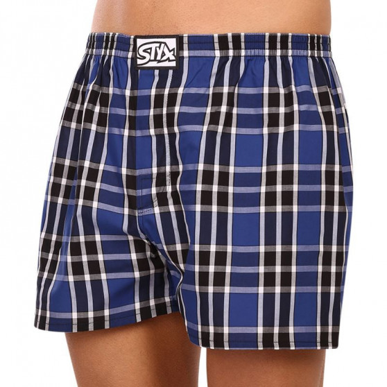 Boxers para homem Styx clássico de borracha superdimensionado multicolorido (E940)