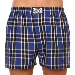 Boxers para homem Styx clássico de borracha superdimensionado multicolorido (E940)