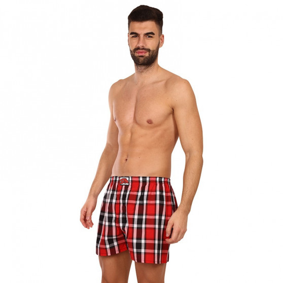 Boxers para homem Styx clássico de borracha superdimensionado multicolorido (E935)