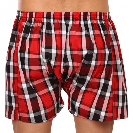 Boxers para homem Styx clássico de borracha superdimensionado multicolorido (E935)