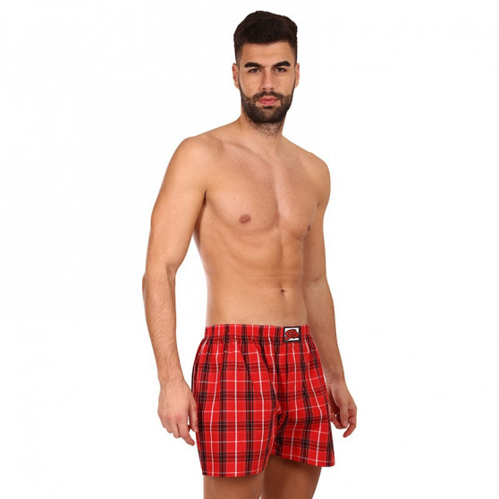 Boxers para homem Styx clássico de borracha superdimensionado multicolorido (E931)