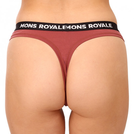 Tanga para mulher Mons Royale merino rosa (100311-1015-240)