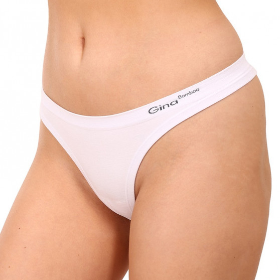 Tanga para mulher Gina bambu branco (05014-MxB)