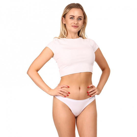 Tanga para mulher Gina bambu branco (05014-MxB)