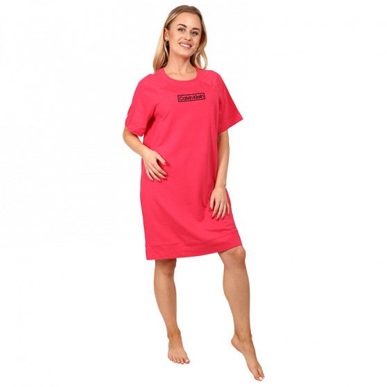 Camisola de noite para mulher Calvin Klein rosa (QS6800E-XI9)