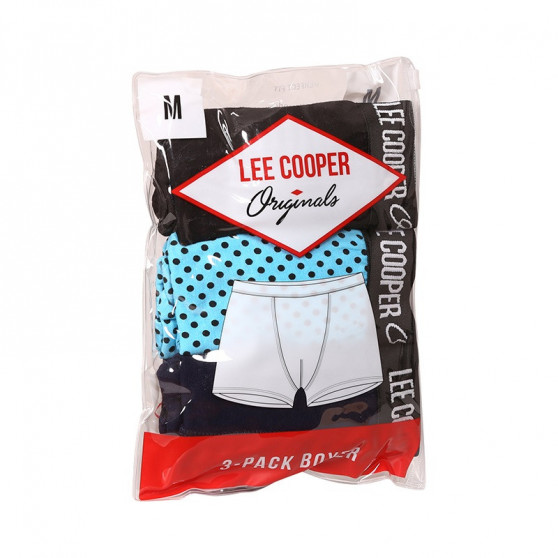 3PACK Boxers para homem Lee Cooper multicolorido (LCUBOX3P4-1946712)