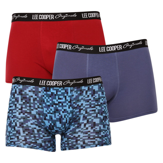 3PACK Boxers para homem Lee Cooper multicolorido (LCUBOX3P2-1946710)