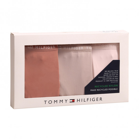 3PACK Tanga para mulher Tommy Hilfiger multicolorido (UW0UW02824 0TG)