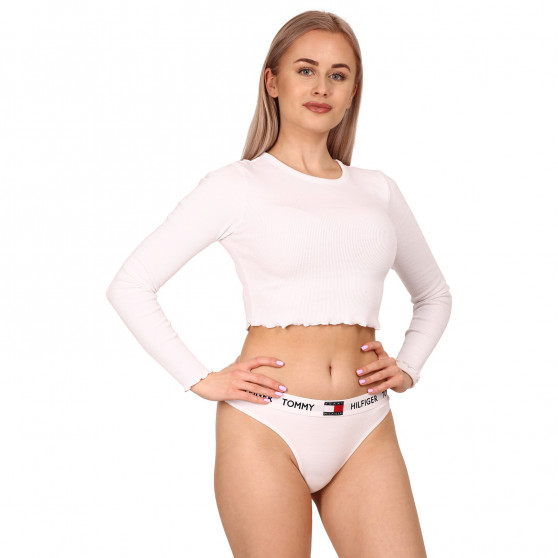 Tanga para mulher Tommy Hilfiger branco (UW0UW02198 YCD)