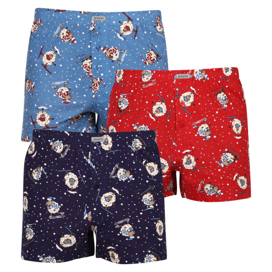 3PACK Boxers para homem Andrie multicolorido (PS 5683)