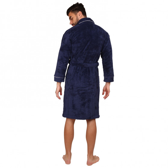 Roupão de banho para homem L&L azul (Borys-navy)