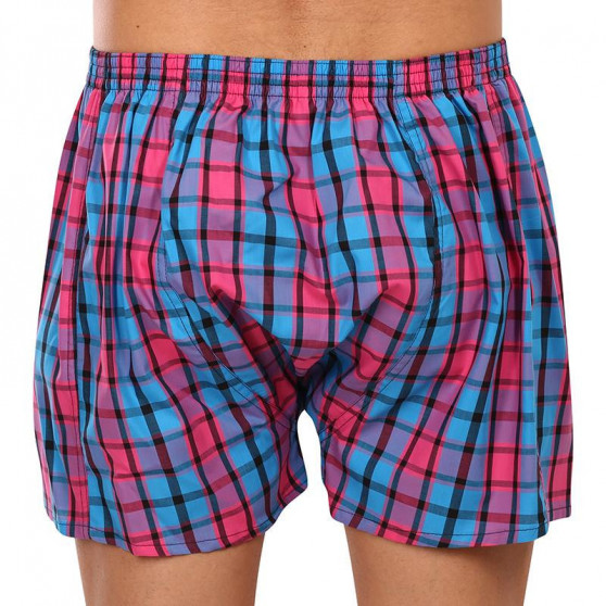 3PACK Boxers para homem Styx borracha clássica multi-coloured (A9343536)