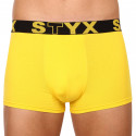 Boxers para homem Styx desporto elástico amarelo (G1068)