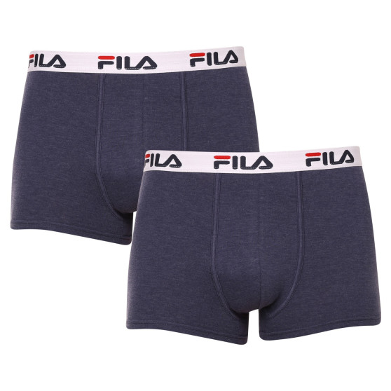 2PACK Boxers para homem Fila azul (FU5016/2-272)