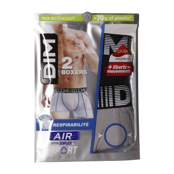 2PACK Boxers para homem DIM multicolorido (DI0001N1-9LU)