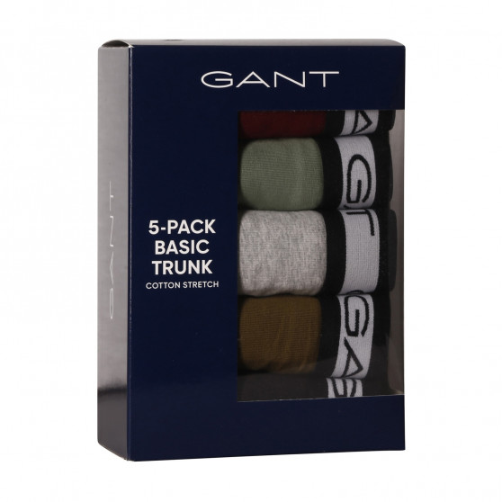 5PACK Boxers para homem Gant multicolorido (902035553-604)