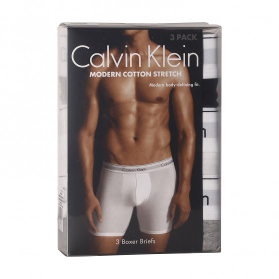 3PACK Boxers para homem Calvin Klein multicolorido (NB2381A-MP1)