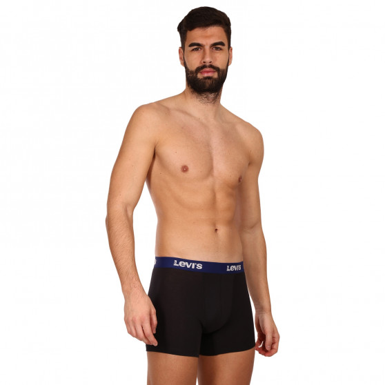 7PACK Boxers para homem Levis preto (701222089 001)