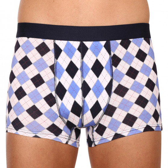 2PACK Boxers para homem Molvy multicolorido (MP-1069-BEU)